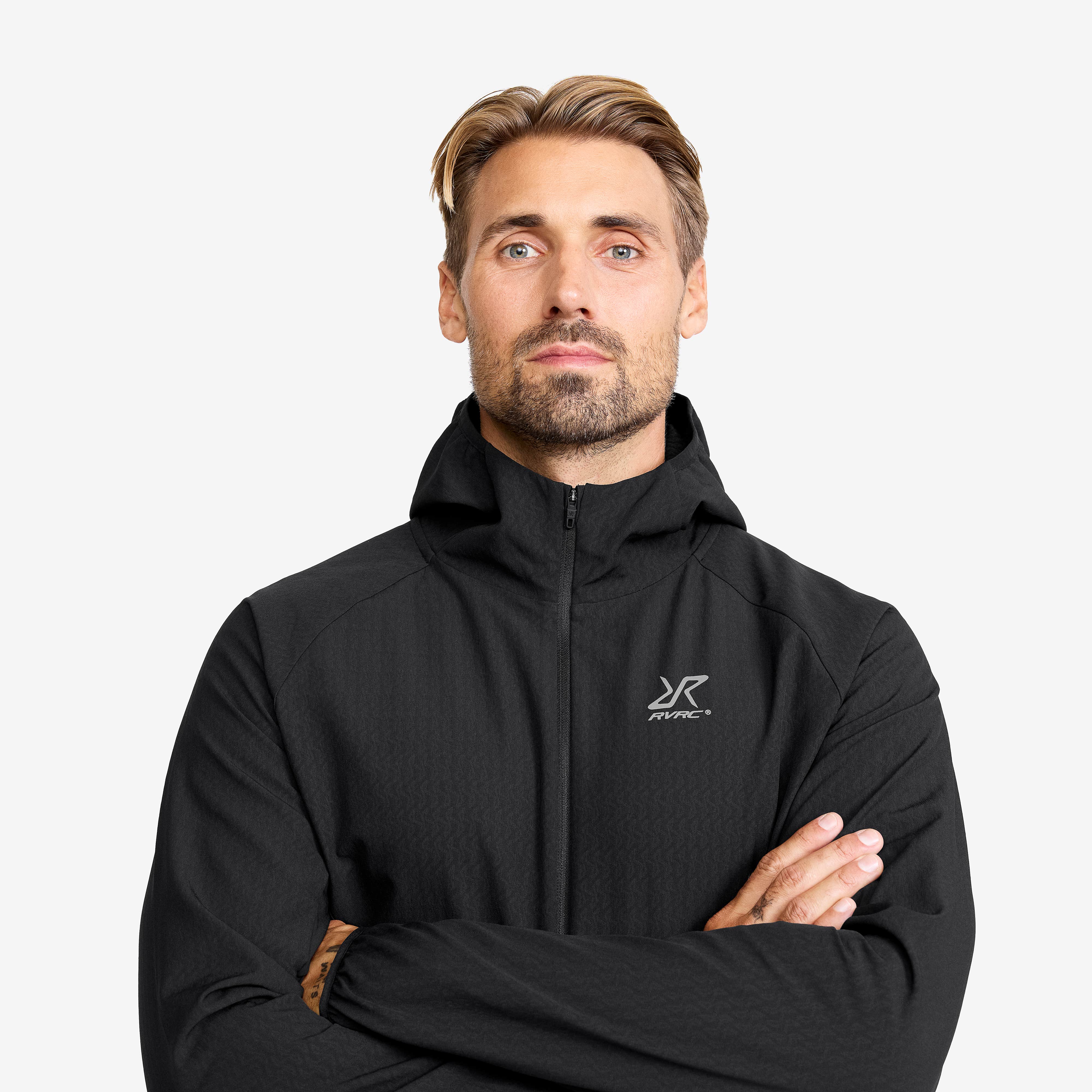 Distance Pro Wind Jacket Herre Black