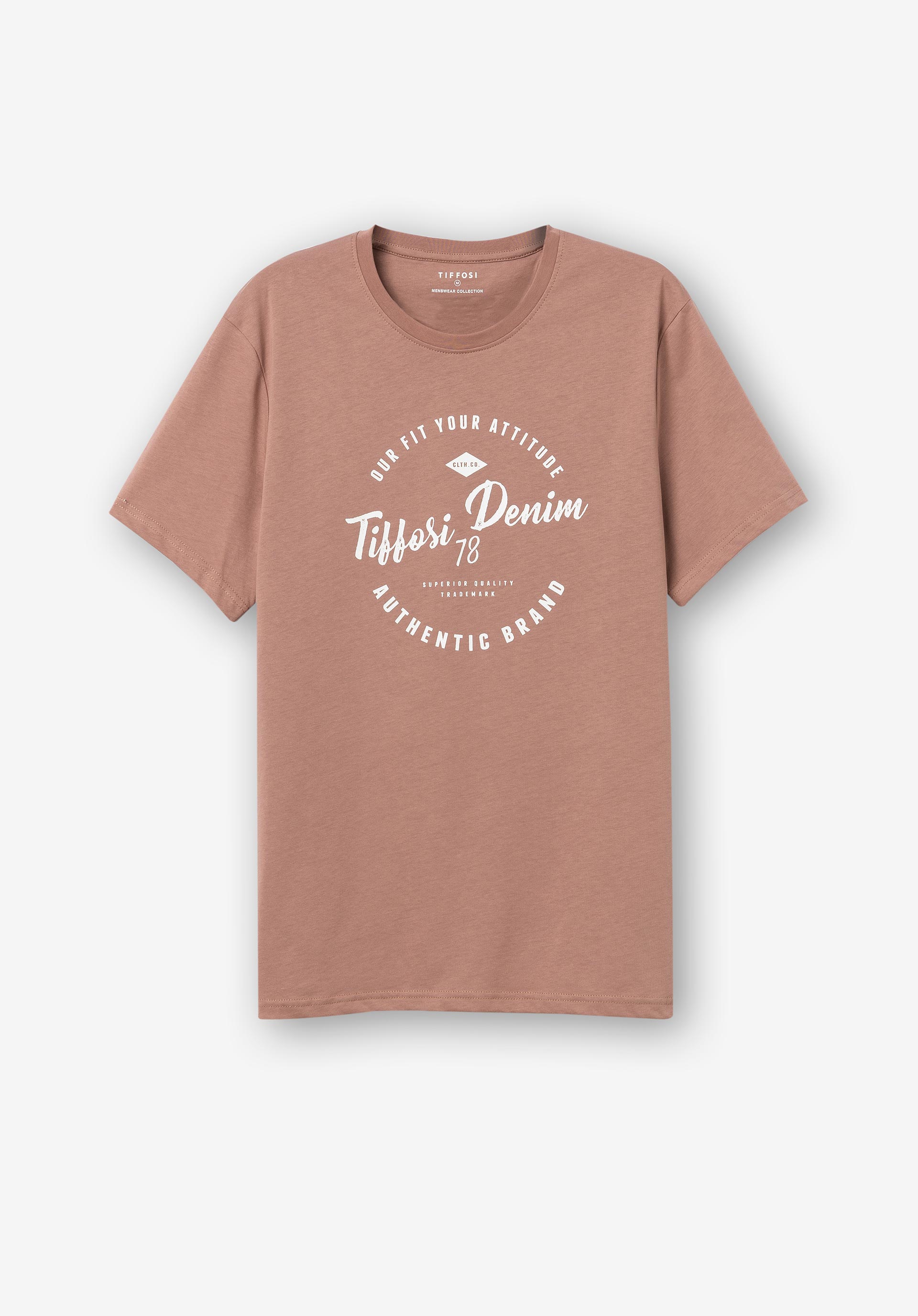 T-shirt com Estampado Frontal