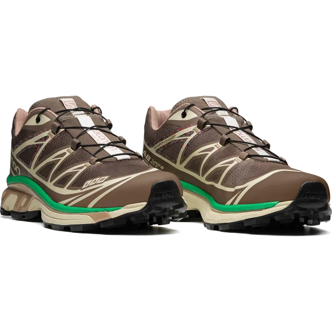 XT-6 MINDFUL  Sportliche Schuhe Unisex Falcon/AlmondMilk/BrightGreen