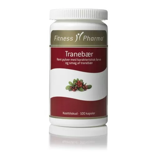 Fitness Pharma Tranebær  - 100 kaps.