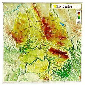 GEORELIEF - GEORELIEF D48 LOZERE 31X31
