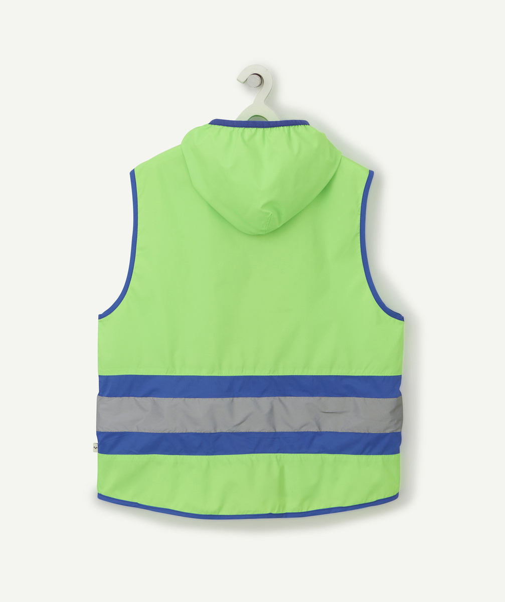 GOFLUOGILET DE SÉCURITÉ VERT JOY AVEC CAPUCHE