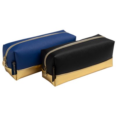 Trousse rectangulaire Neodeco - 1 compartiment - disponible dans différentes couleurs - Exacompta