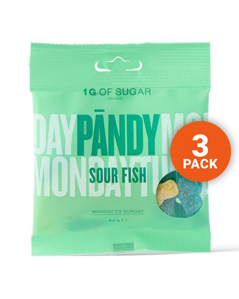 Pandy Sour Fish 3x50g
