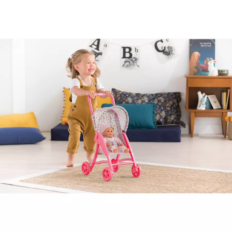 Corolle® Mon Petit Poupon - Puppenbuggy, Floral 30cm