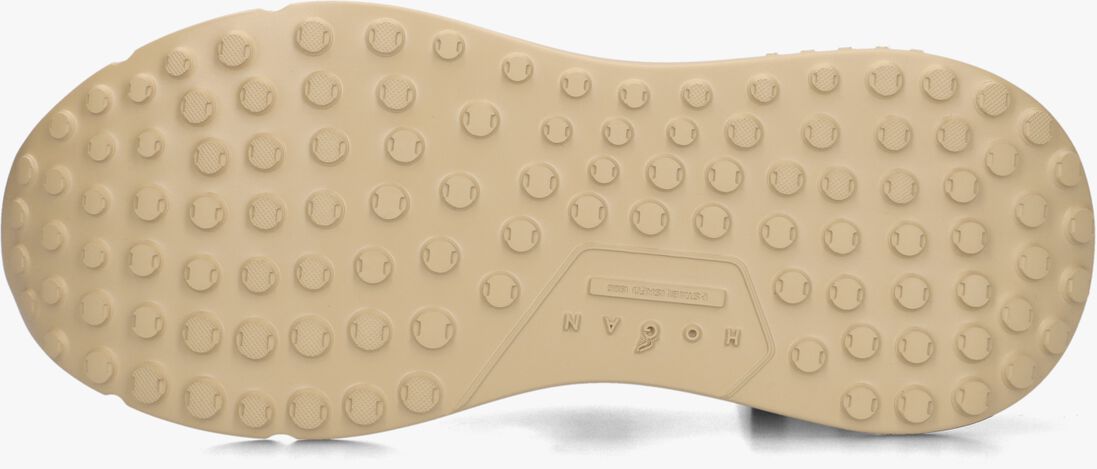 beige hogan lage sneakers h669 allacciato h