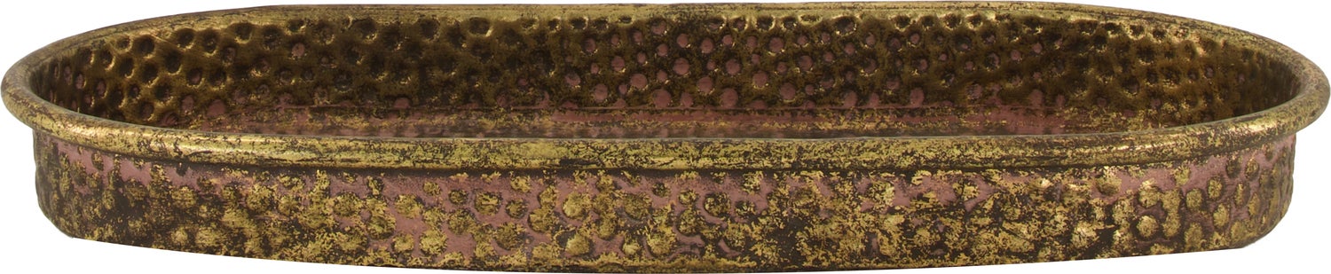 Dijk Natural Collections dienblad Florence goud 38 x 18 x 4 cm