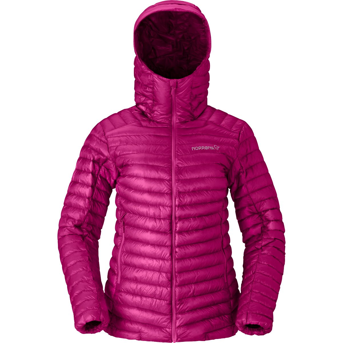 Norrona Trollveggen Superlight Down800 Daunenjacke Damen festival fuchsia