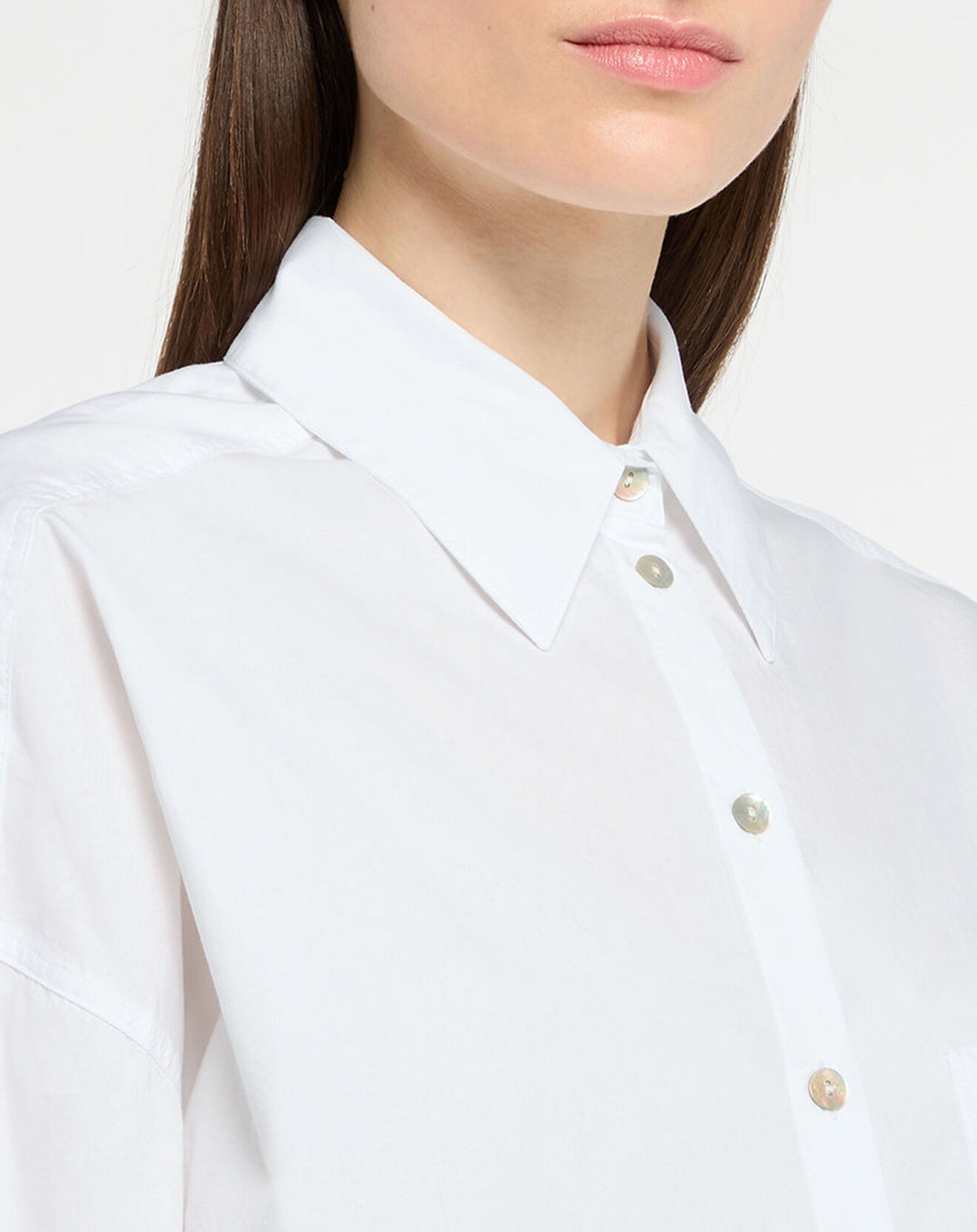 Yerse Chemise Sakura blanche