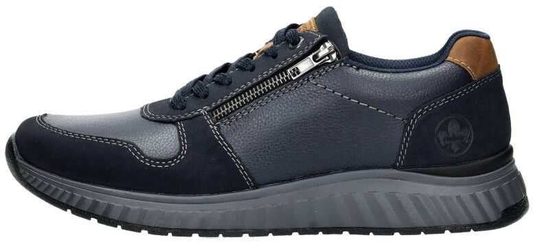 Rieker Veterschoenen Laag blauw