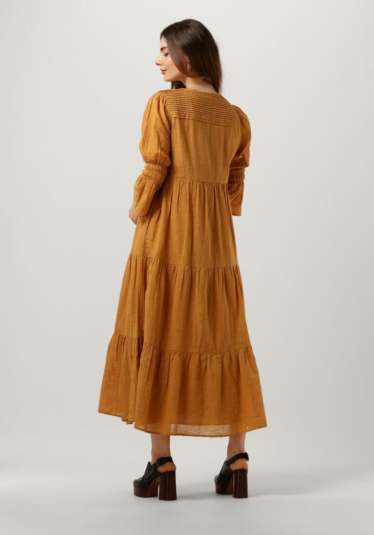 RUBY TUESDAY camel ruby tuesday midi jurk imala dress