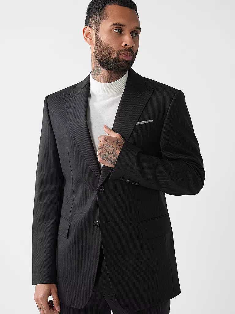 JOOP Anzug Slim Fit HARVEY BONS schwarz