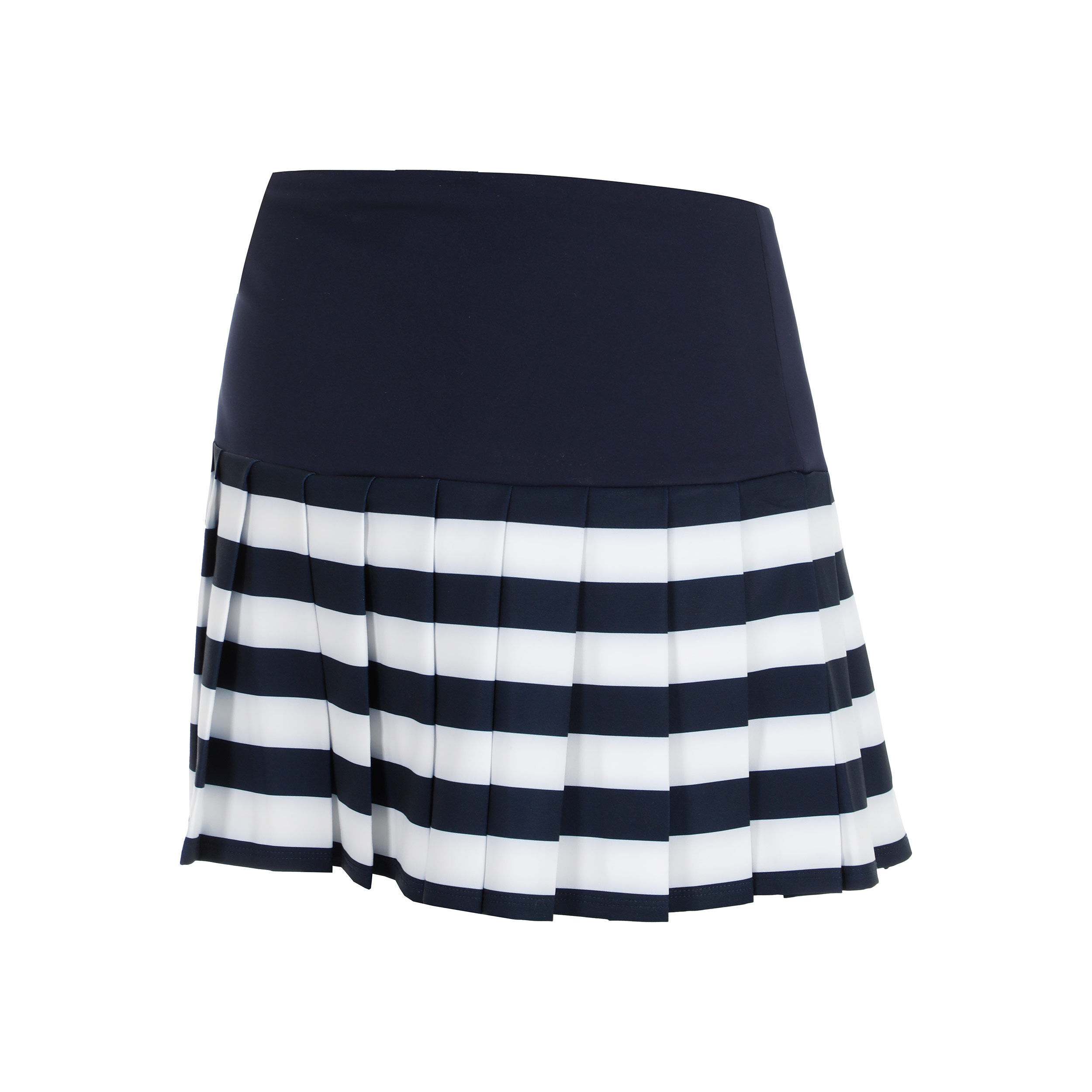 Original Penguin Striped Pleated Jupe Femmes - Bleu Foncé