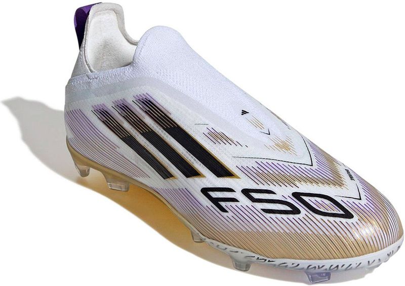 adidas - F50 Elite - Voetbalschoenen - Wit - Firm Ground - Kids