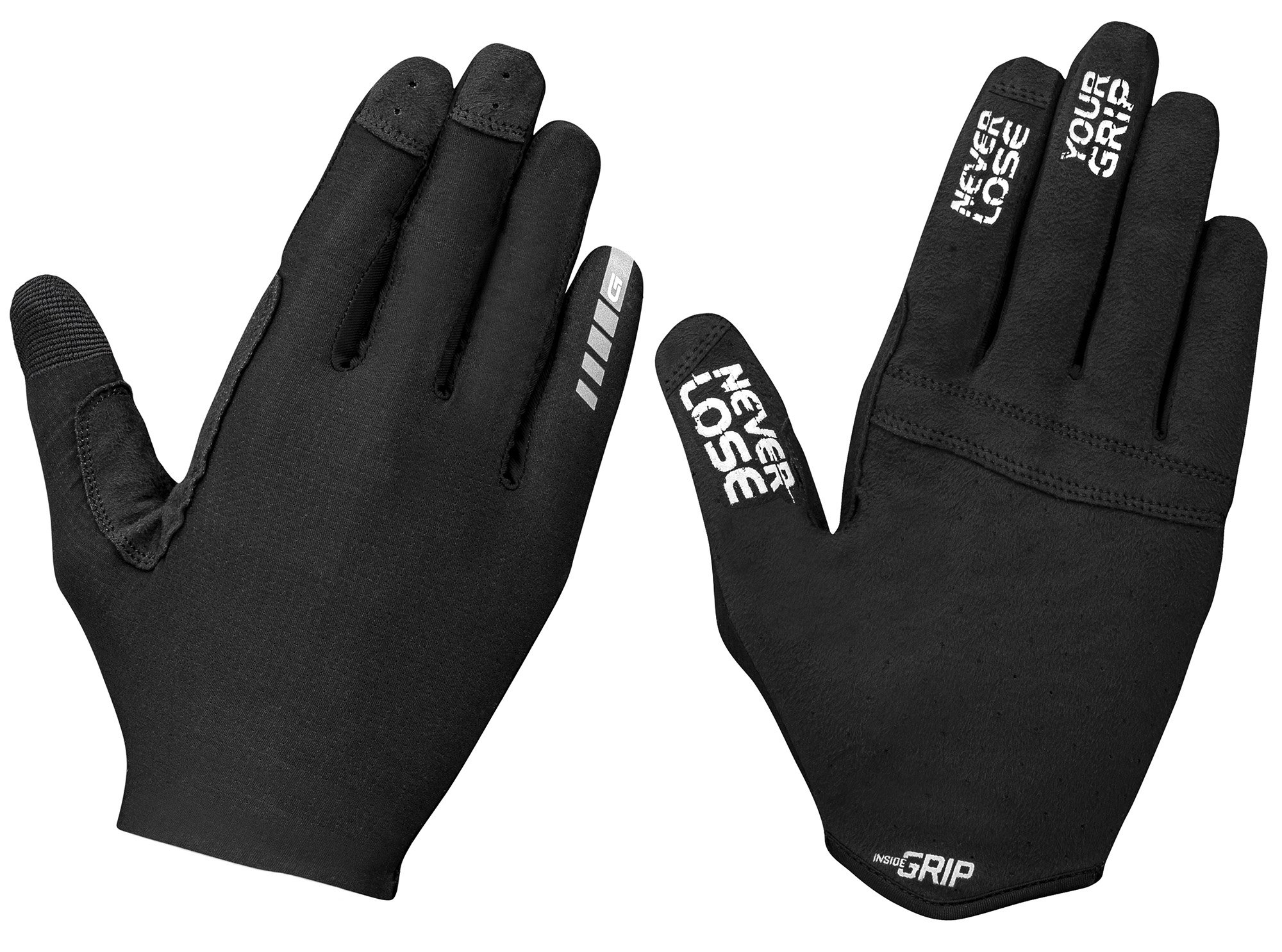 GripGrab Aerolite Langfingret Handske Sort