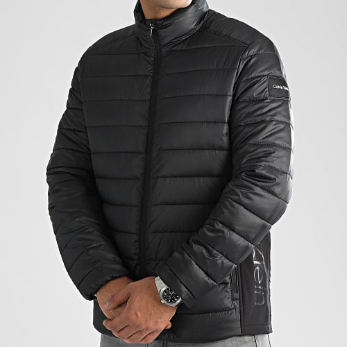 Doudoune Recycled Side Logo 8291 Noir
