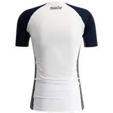 Swix Racex Classic Short Sleeve M Bright White/pine