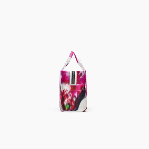 Marc Jacobs The Future Floral Leather Small Tote Bag, White Multi
