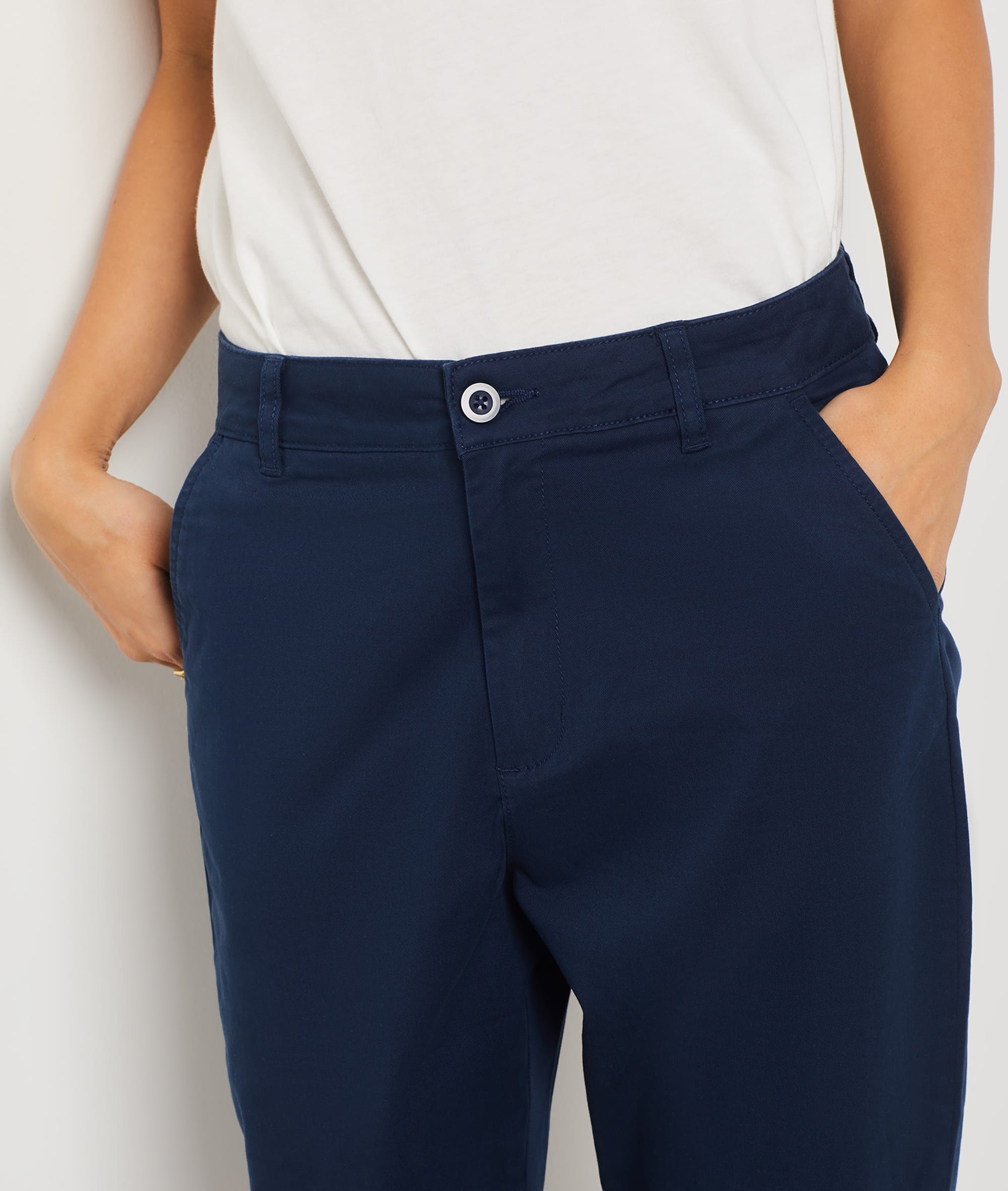 Pantalon coupe carotte