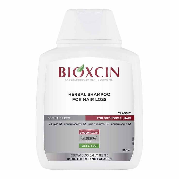 Bioxcin Shampoo gegen Haarausfall norm. + trocken.Haar, 300 ml