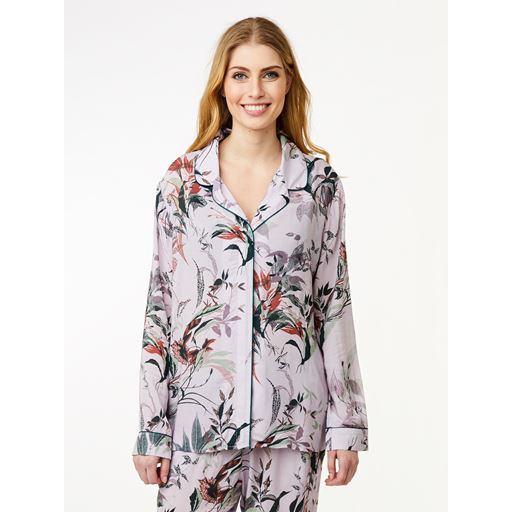 CCDK Josephine Pyjamasskjorte, Iris, XXL