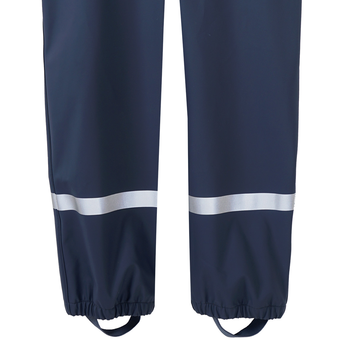 Famy Kinder Regenhose mit Trägern dunkelblau