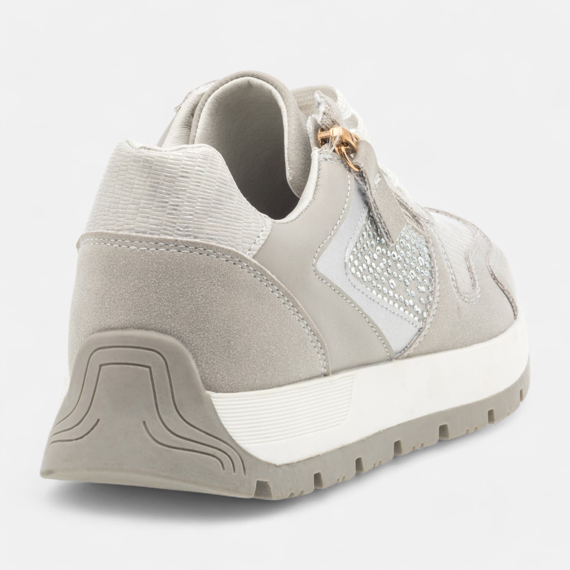Baskets basses Femme gris