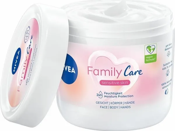 NIVEA_Family Care Sensitive Skin light moisturizer for face, body and hands 450ml