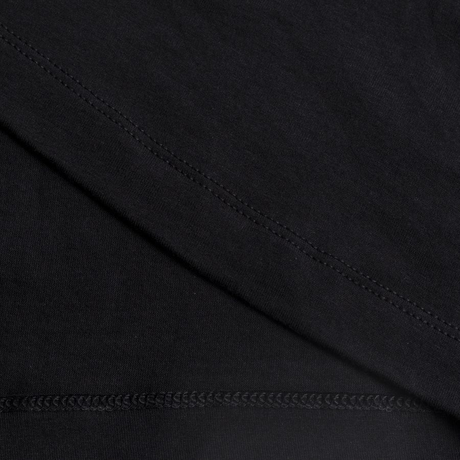 Nike T-Shirt NSW Club Manches Longues - Noir/Blanc