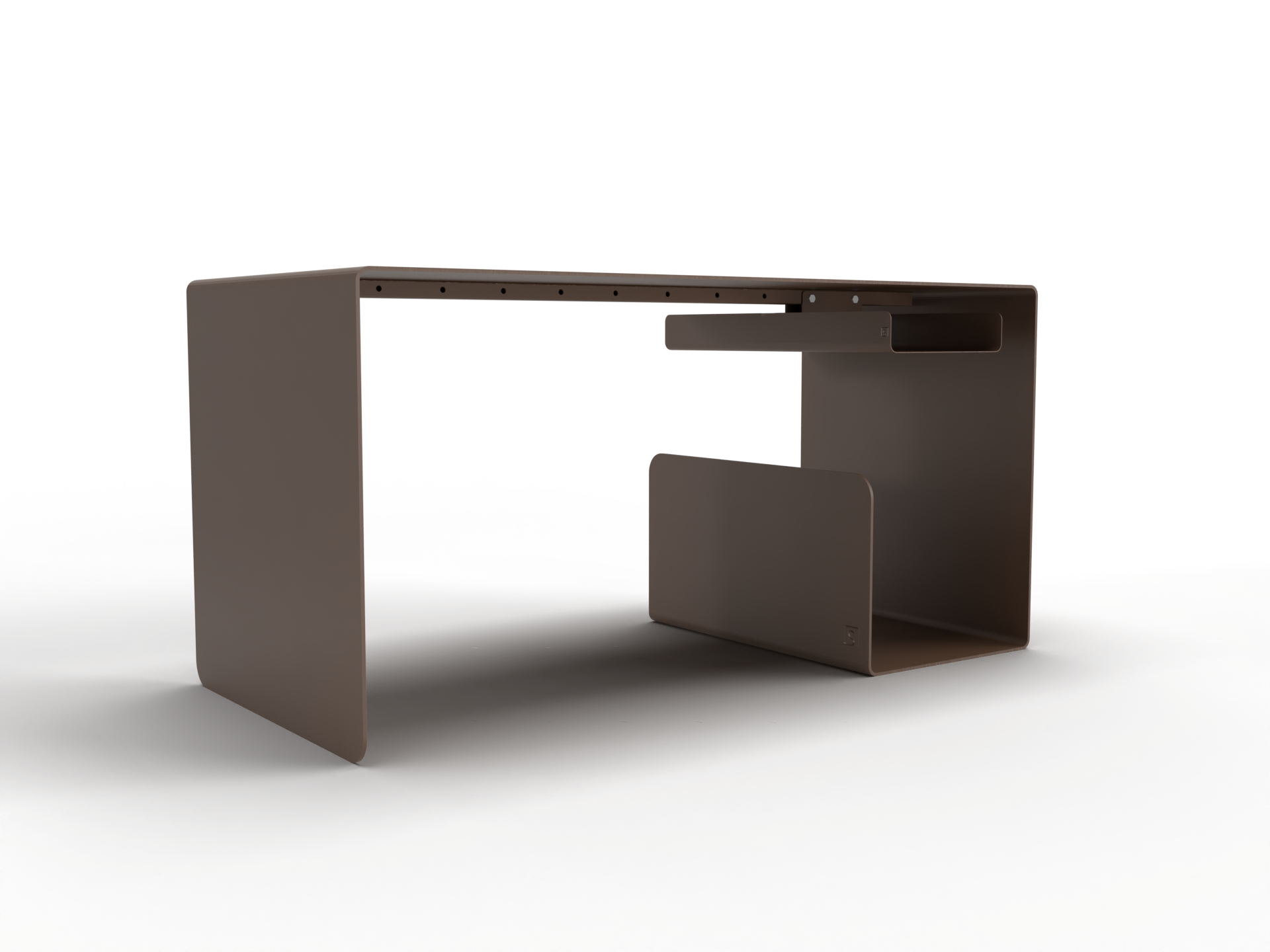 Steellish salontafel Glide & Plateau Bruin