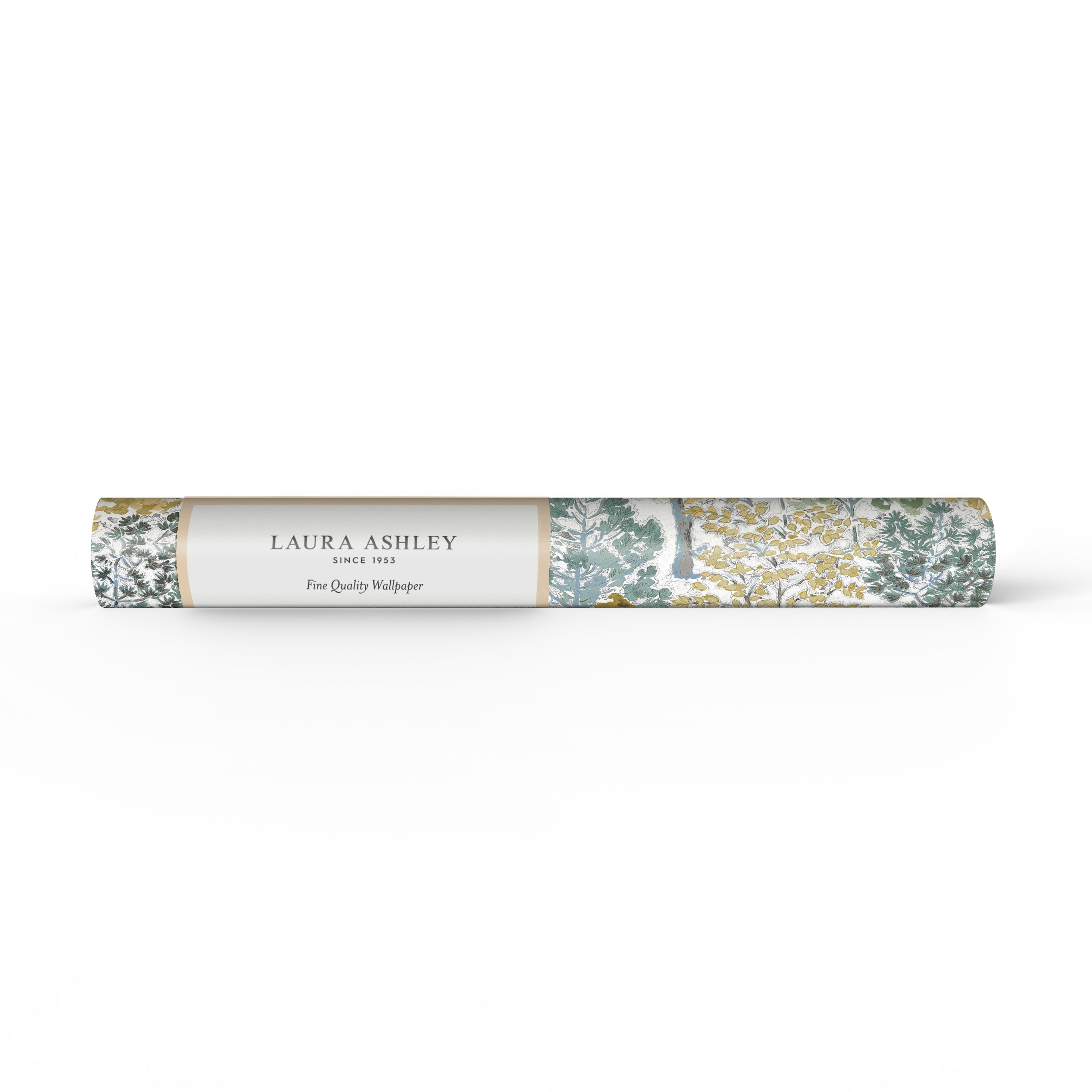 Laura Ashley - Vliesbehang - Bernwood geel