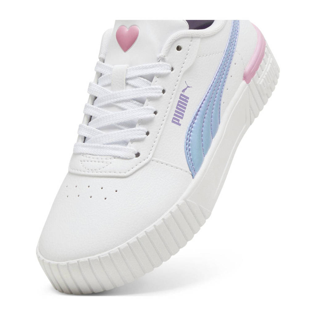 Puma Carina 2.0 Bouncy skysneakers wit/lila