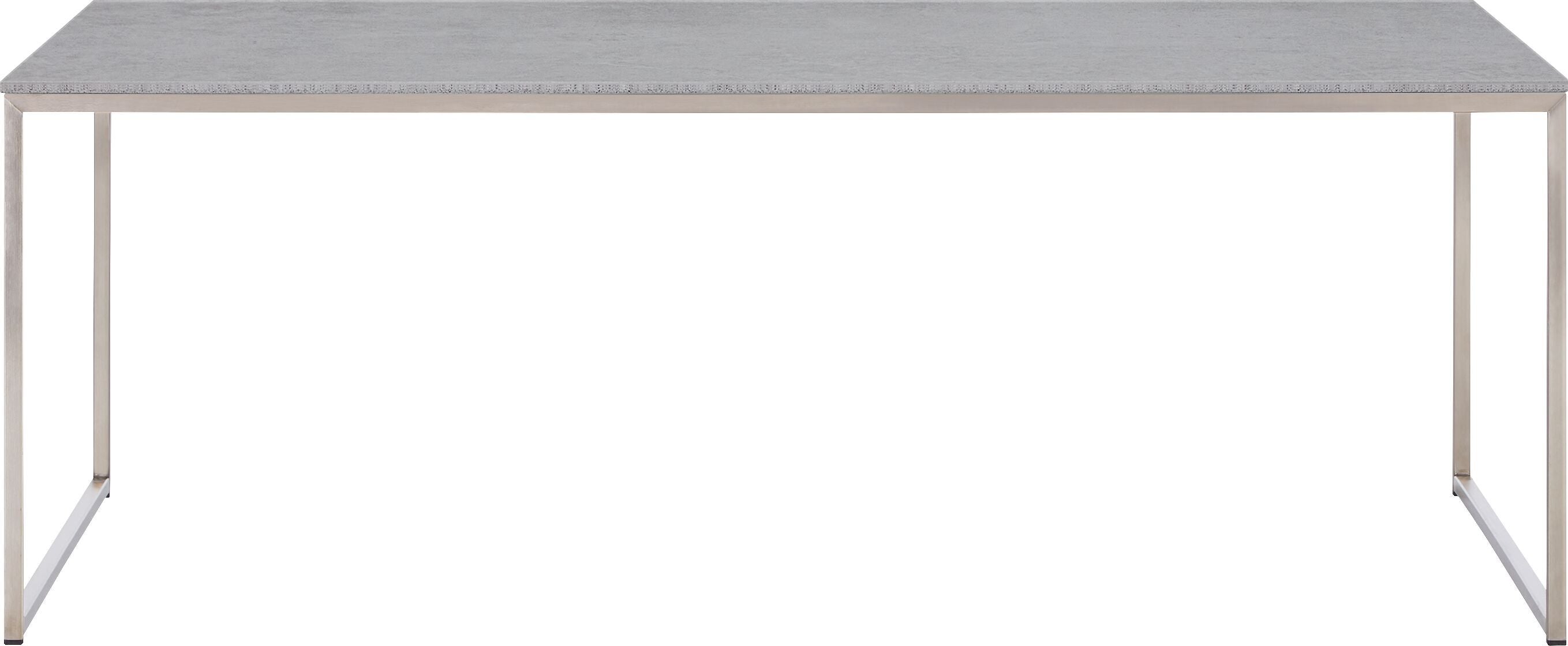 AVEA Salontisch - Kreta / Edelstahl / B: 120.0 cm x T: 70.0 cm x H: 43.8 cm