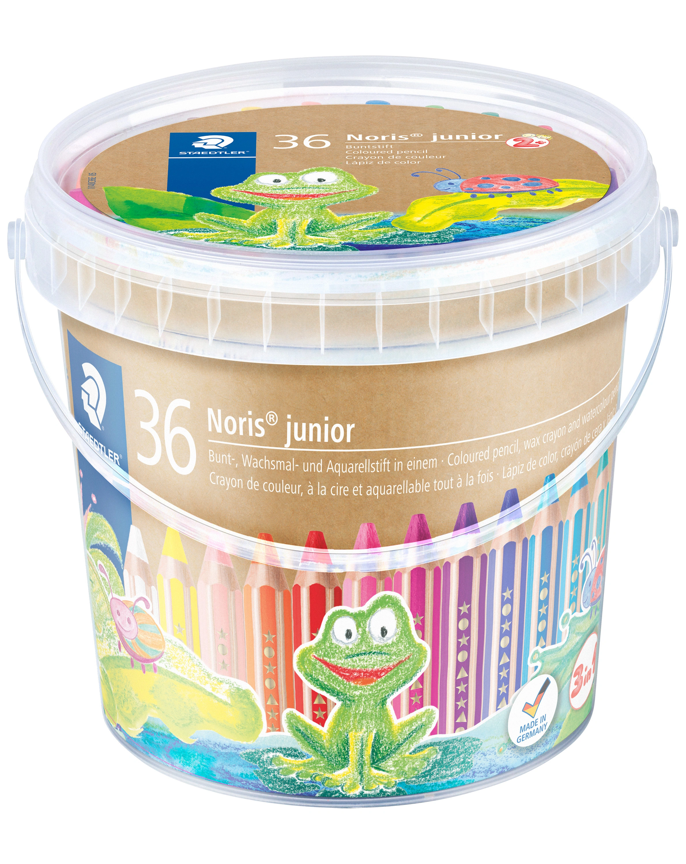 140 C36 Buntstift Noris® junior mit 36 Farben