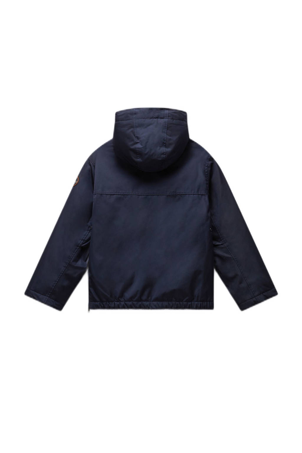 Napapijri winterjas met logo donkerblauw