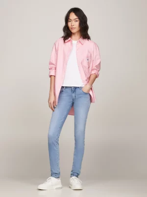 Calça jeans skinny de cintura baixa Sophie