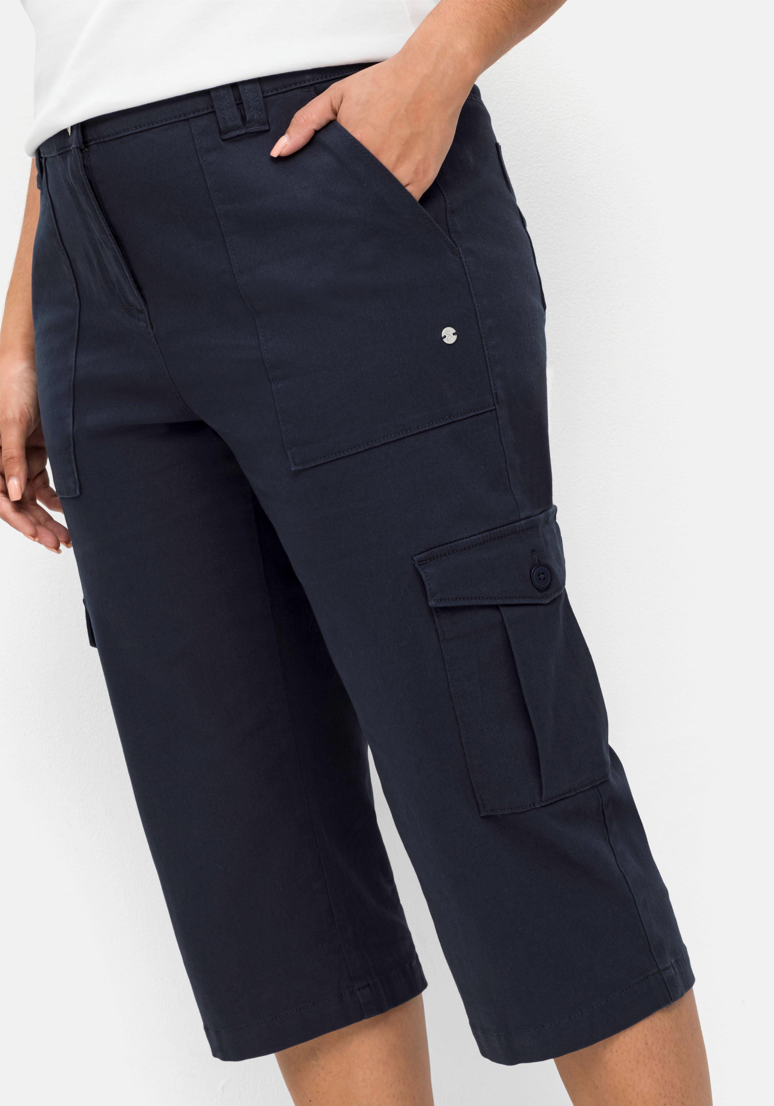 Cargo-Hose mit Pattentaschen,  in 3/4-Länge