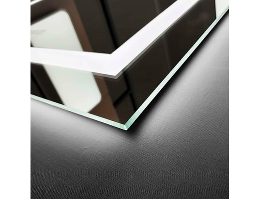 CRISTALED - Miroir de salle de bains lumineux éclairage intégré led fron...