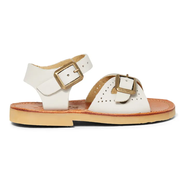 Young Soles Sandales Cuir Pearl | Crème