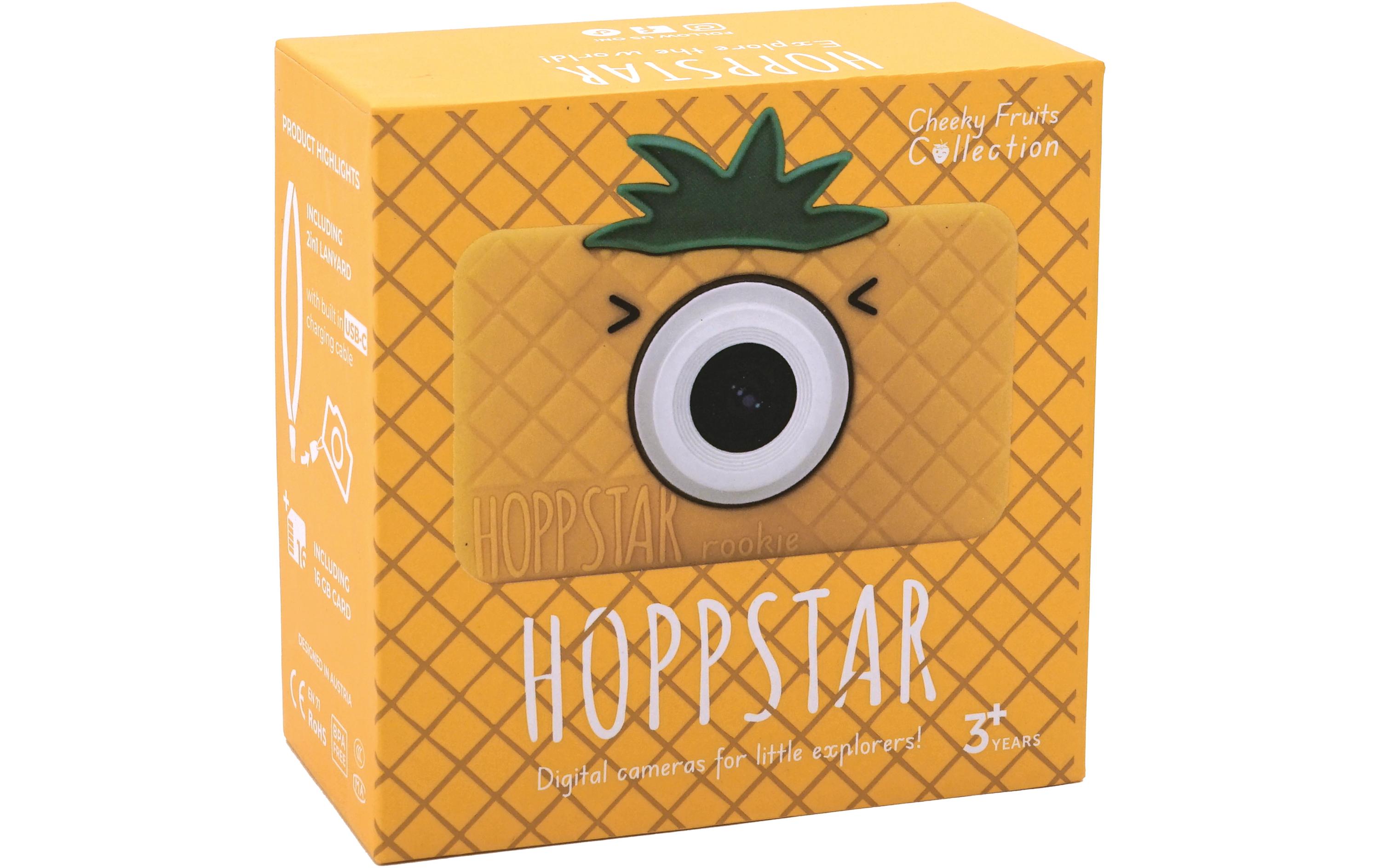Kinderkamera Digitalkamera Hoppstar Rookie Kids pina cooladaKamera mit beliebten Funktionen wie Fotorahmen, Fotofilter und Gesichtserkennung