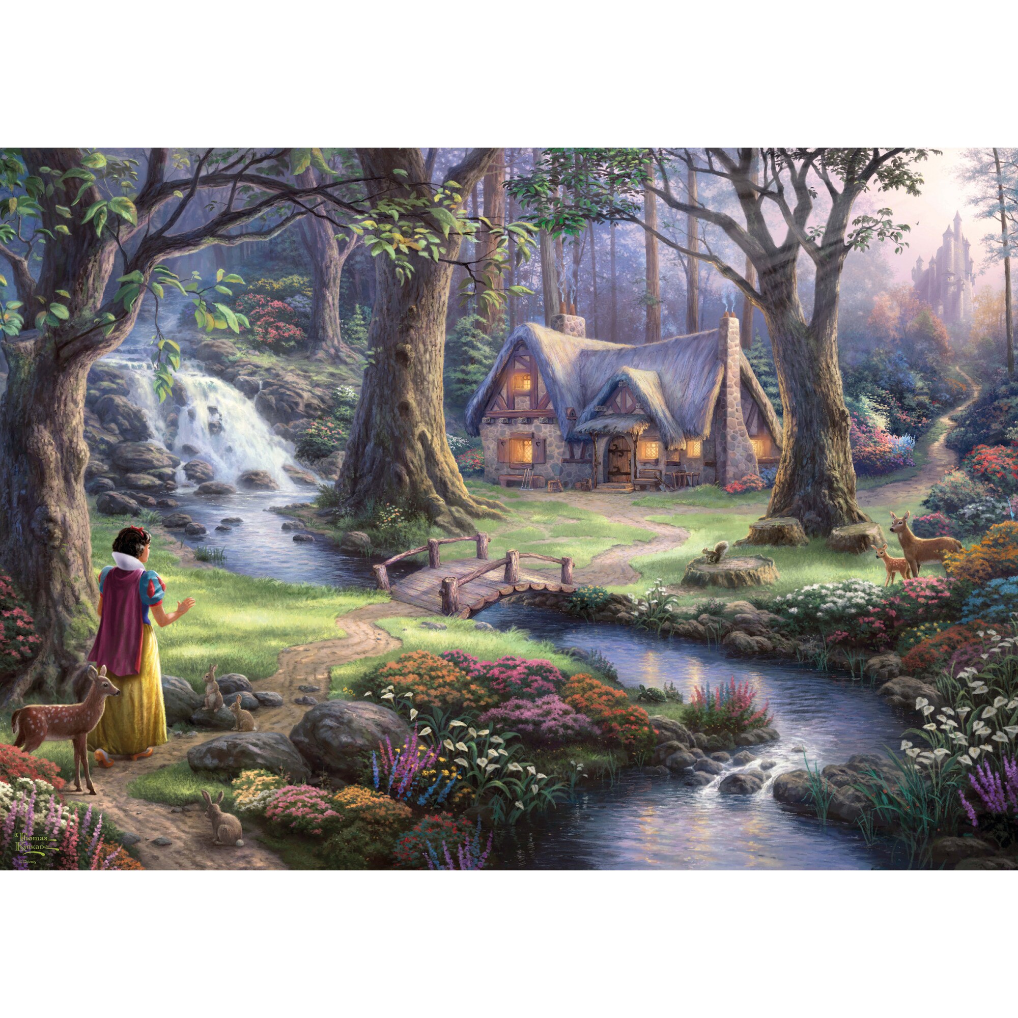 Schmidt Spiele Puzzle Puzzle Thomas Kinkade: Disney Schneewittchen