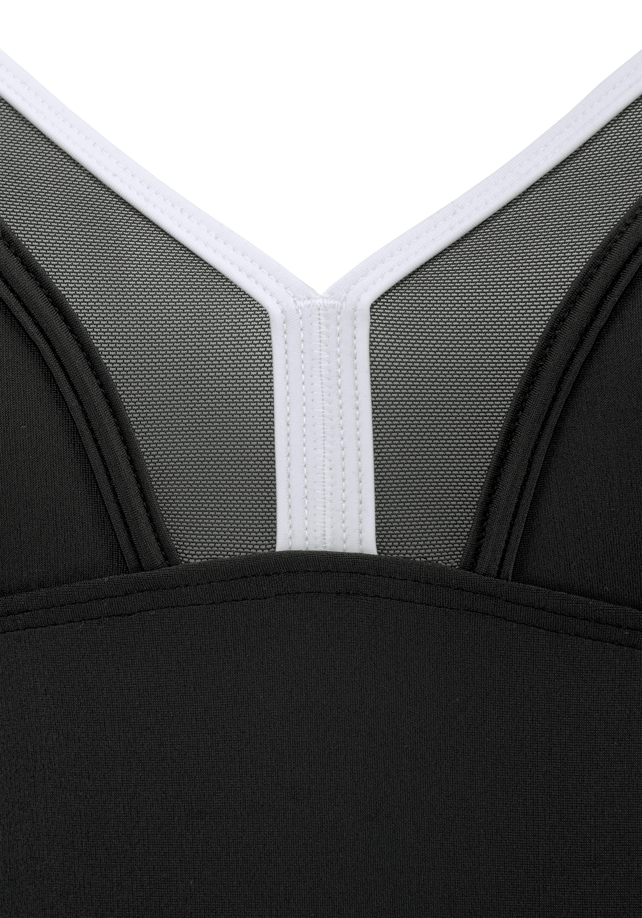 LASCANA Badeanzug , mit Mesh-Einsatz und Shaping-Effekt