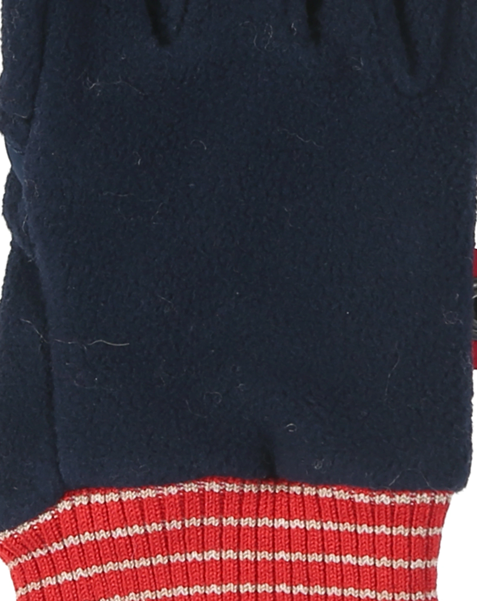 Fleece-Fingerhandschuhe SORMIKAS in navy/red