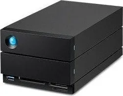 LaCie 2big Dock STLG20000400 - Harddisk-array - 20 TB - 2 bays (SATA-600) - HDD 10 TB x 2 - Thunderbolt 4, USB 3.2 Gen 2 (ekstern) - med 5 års Rescue Data Recovery Service Plan