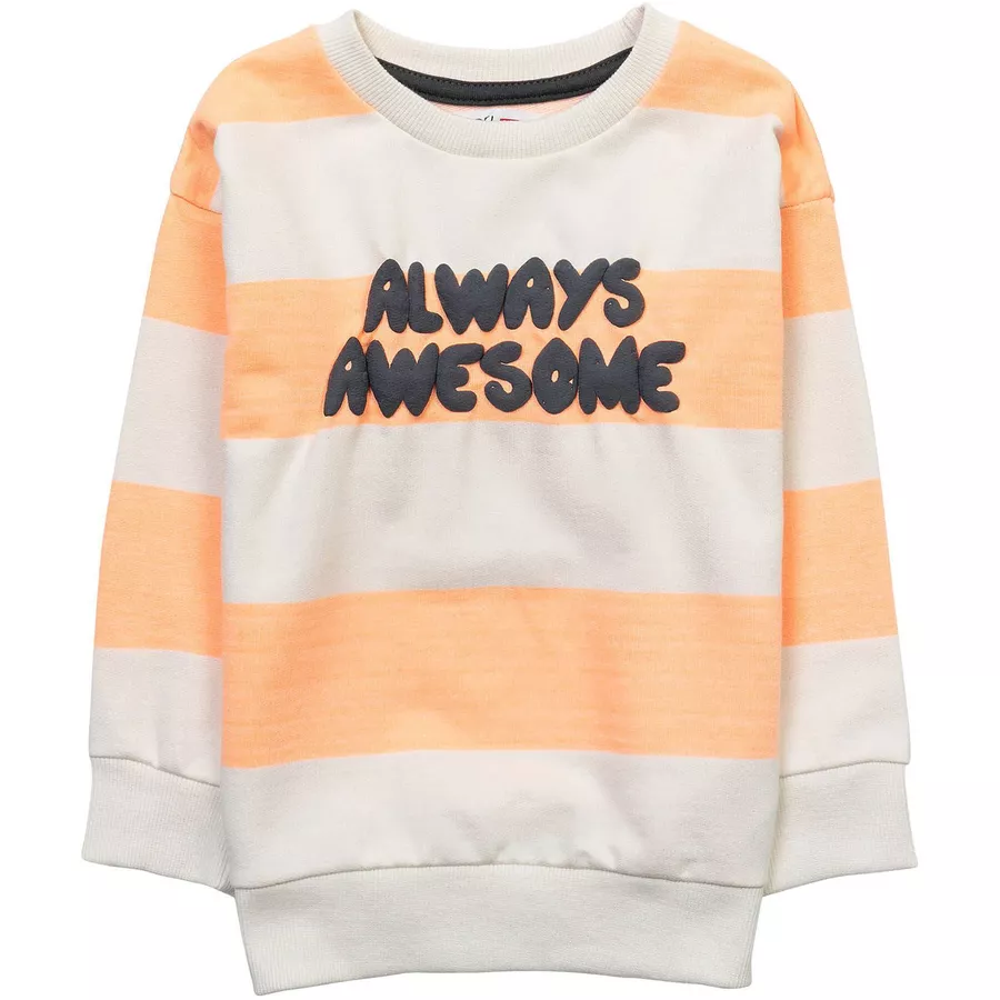 MINOTI Sweatshirt Epic OrangeWeiß