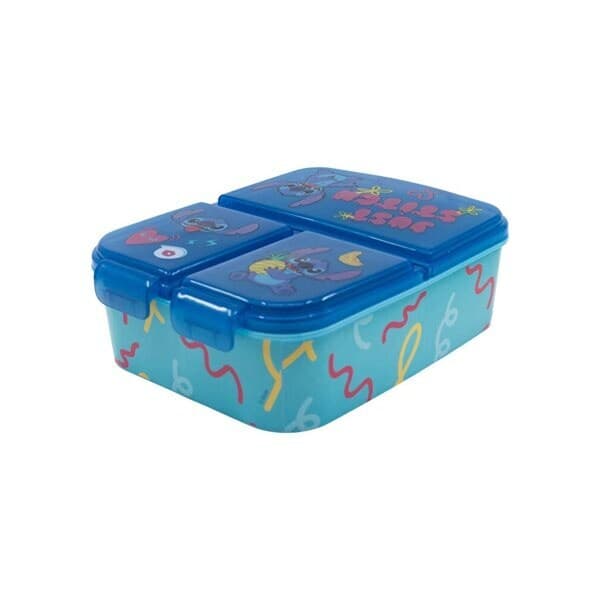 Stitch-madkasse med praktiske rum og holdbart plastdesign