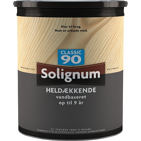 Solignum Classic 90 dækkende træbeskyttelse 5 liter - grå umbra