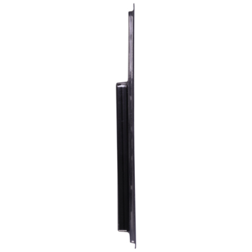 CANDO hoge plint eindstuk zwart 2,3 x 14,3