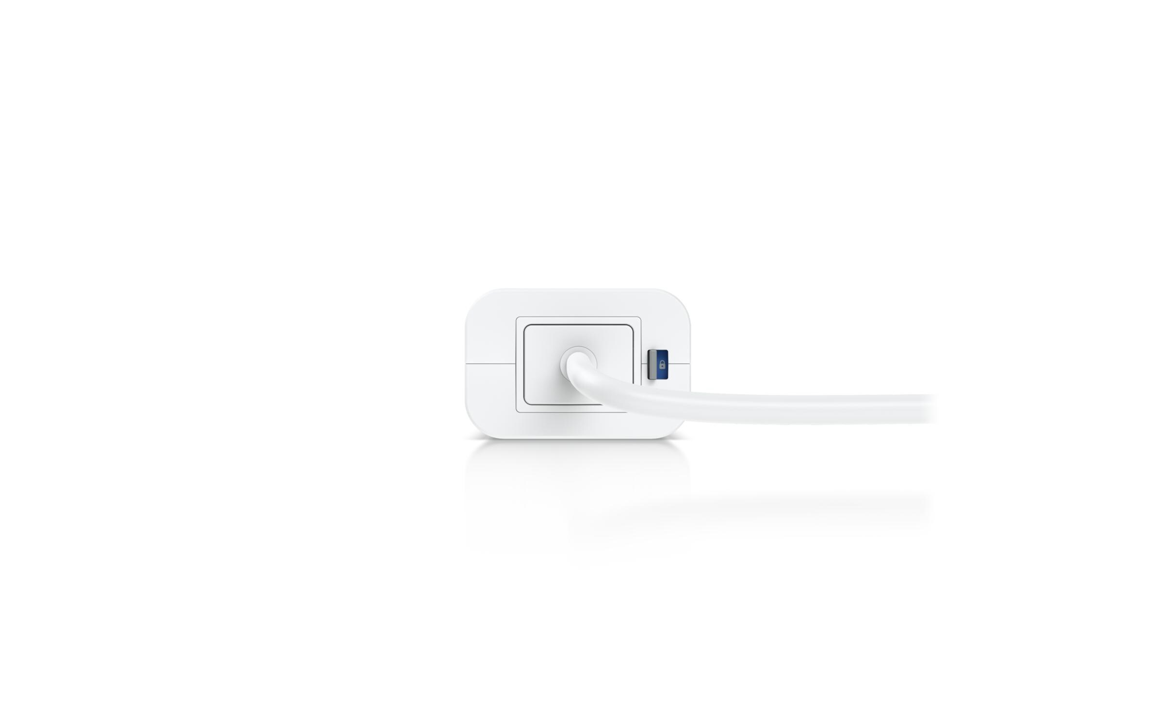 Netzteil 30W PoE+ IntegriertEin AC-Adapter mit integriertem PoE, der es dem UniFi Cloud Gateway-Gerät ermöglicht, PoE-Ausgang an einem einzigen Port zu unterstützen