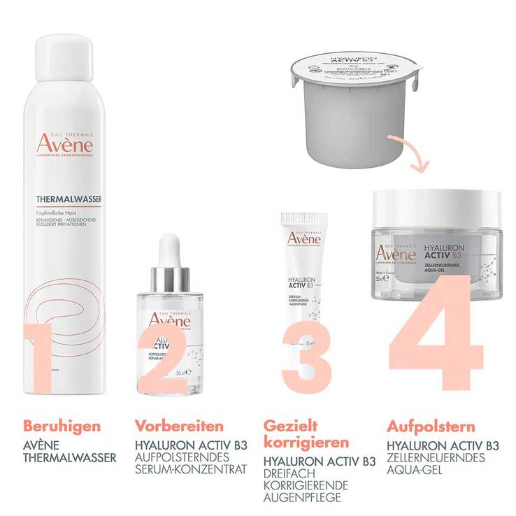 Avene Hyaluron Activ B3 zellerneuerndes Aqua-Gel, 50 ml